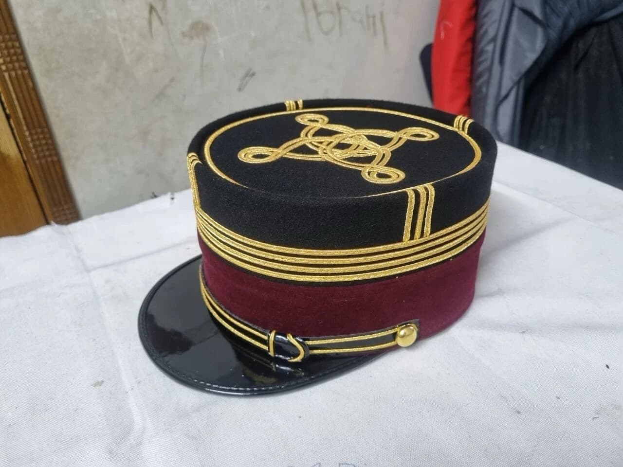 KÉPI "FOULARD" D'UN MÉDECIN PRINCIPAL DES COLONIES.reproduction cap 5