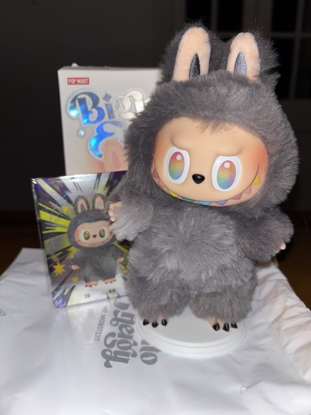 AUTHENTIC POP MART LABUBU The Monsters Big into Energy Vinyl Plush Secret ID US