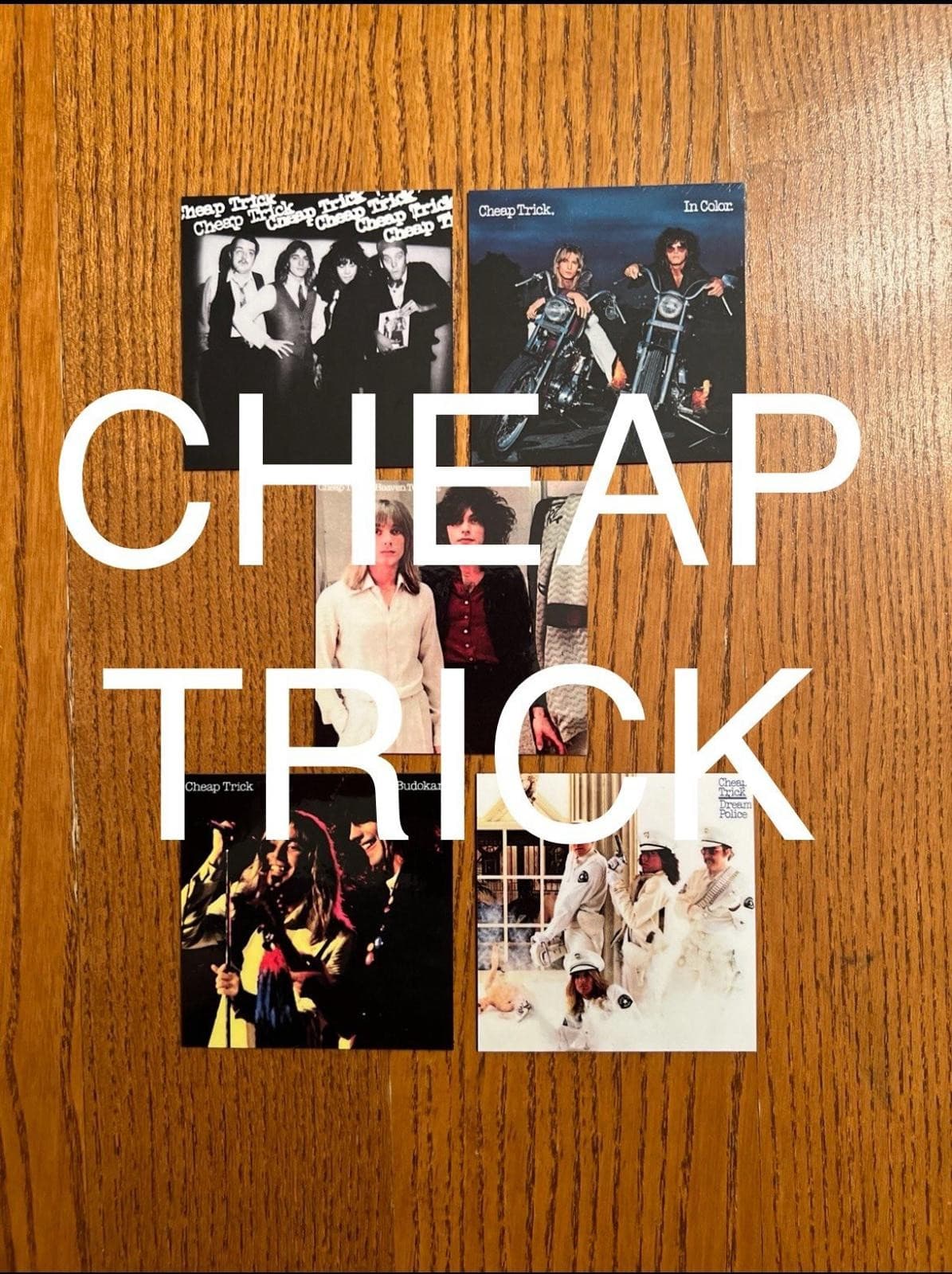 Cheap Trick fridge magnets