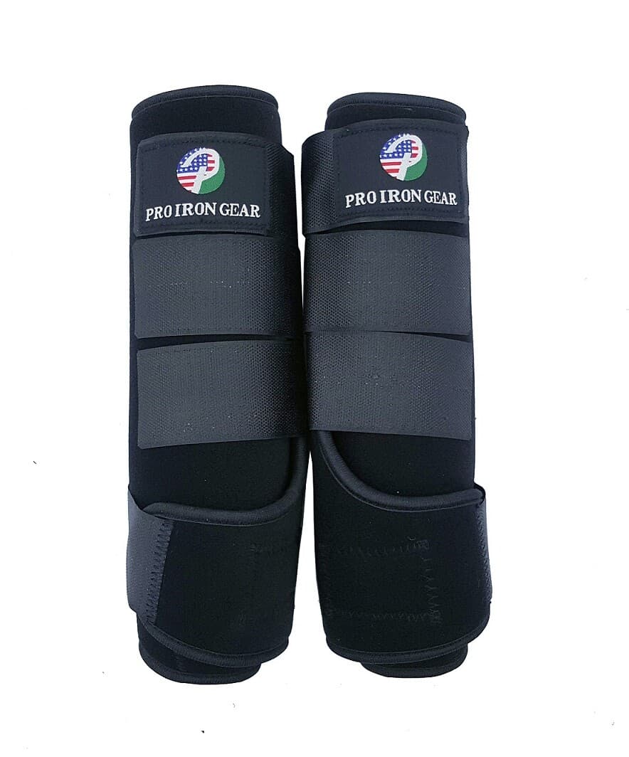 Horse Boots Set of 2 Medicine Brushing Support Boots Equestrian Boots Set of 4 2