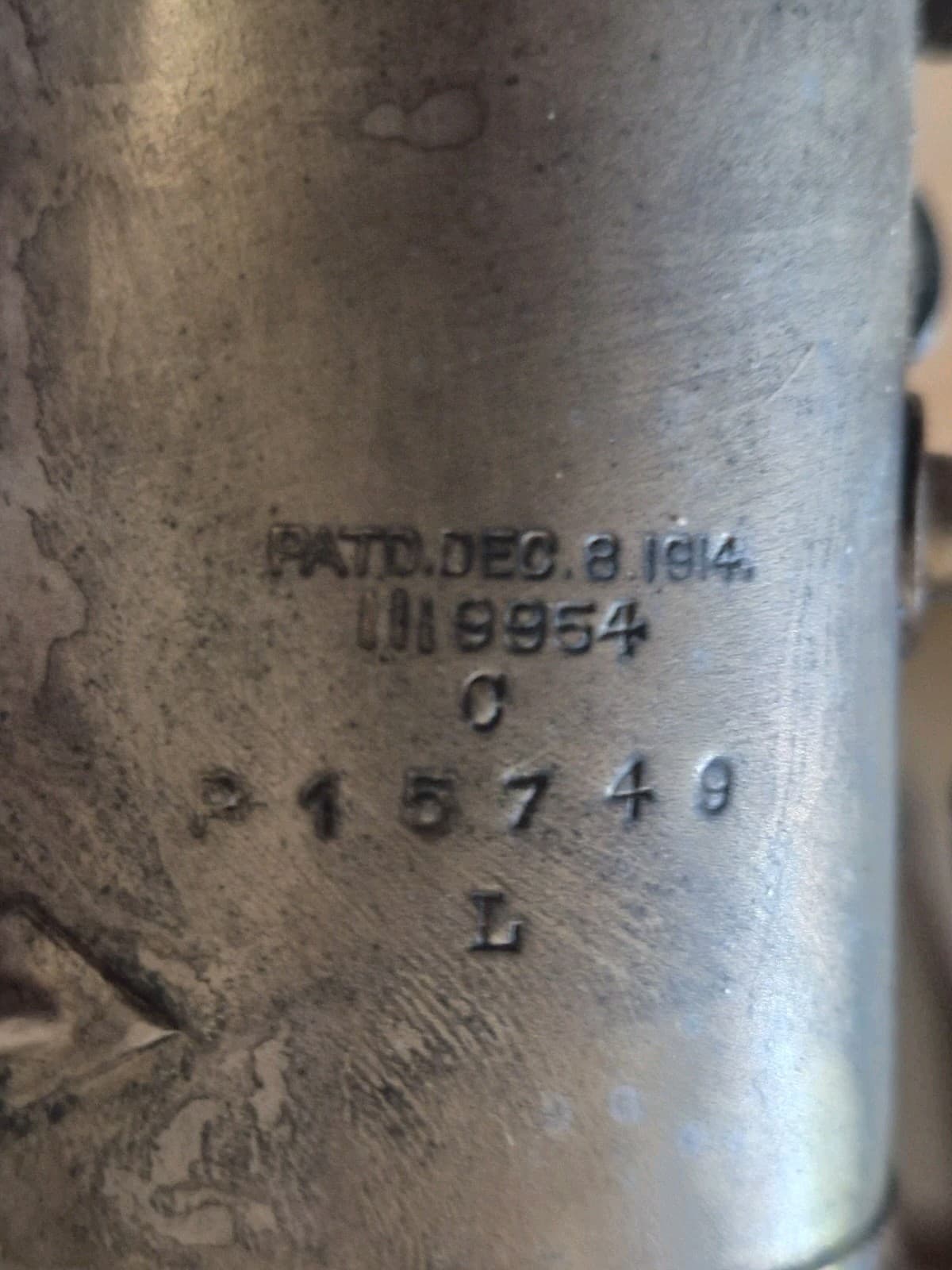 antique c melody saxophone Bruno NY Perfection  Conn  Stencile Body Only Parts  2