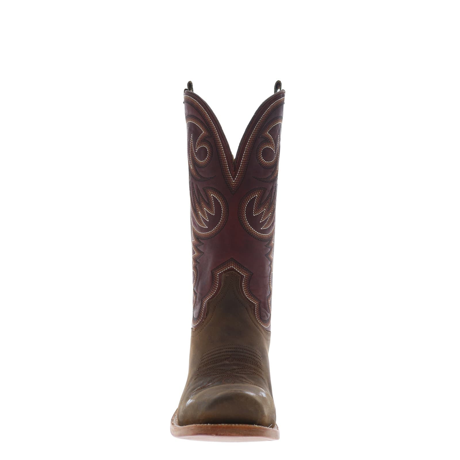 Hyer Hays 13" HM12007 Mens Brown Leather Slip On Western Cowboy Boots 3