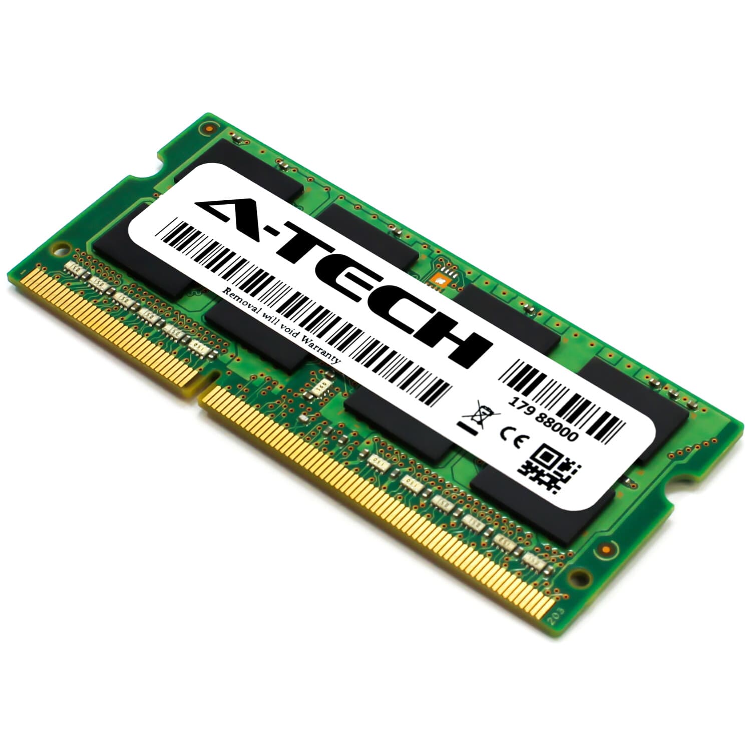 A-Tech 8GB DDR3 1600 PC3-12800 Laptop SODIMM 204-Pin Memory RAM PC3L DDR3L 1x 8G 5