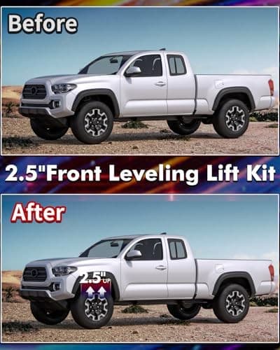  2.5 inch Leveling Kits for 2005-2023 Tacoma, 2003-2023 4Runner, 2007-2015 FJ  5