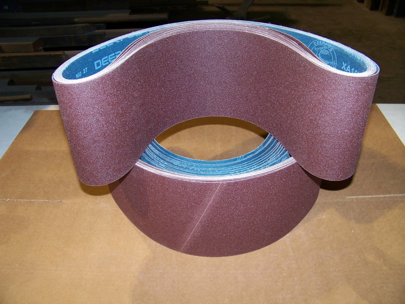 PREMIUM  A/O,  X-WEIGHT  SANDING  BELTS  6" X 48",  5 - PACK,  100-GRIT 4