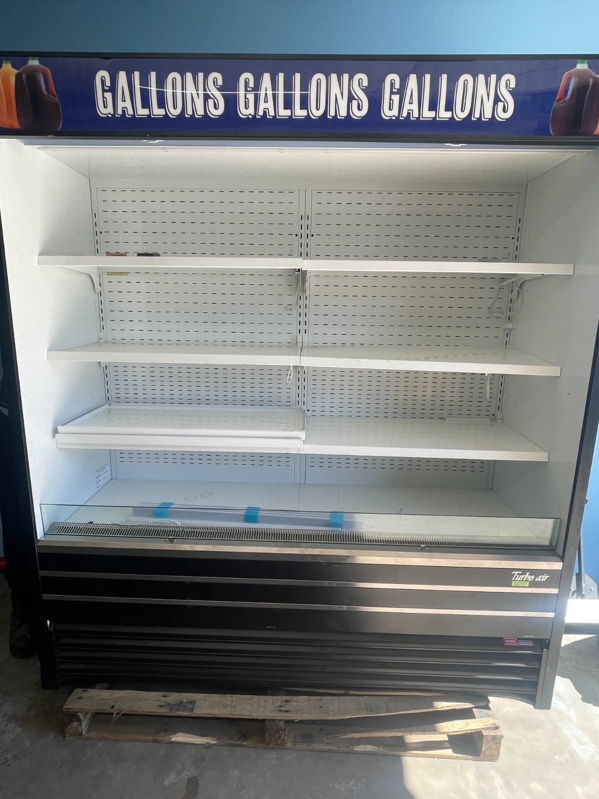 2023 Turbo Air TOM-72EB-N Vertical Open Air Cooler - 8018 4