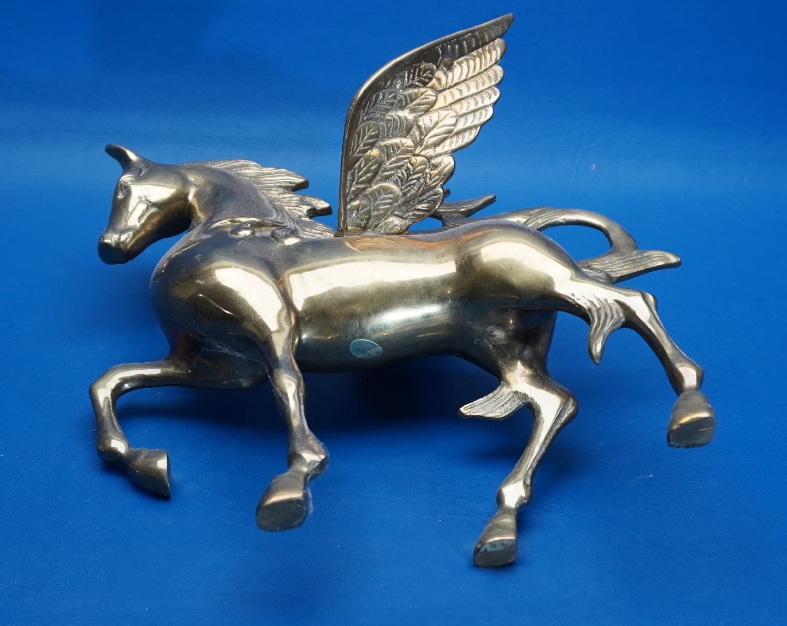 brass winged Pegasus figurine mythical flying horse 5