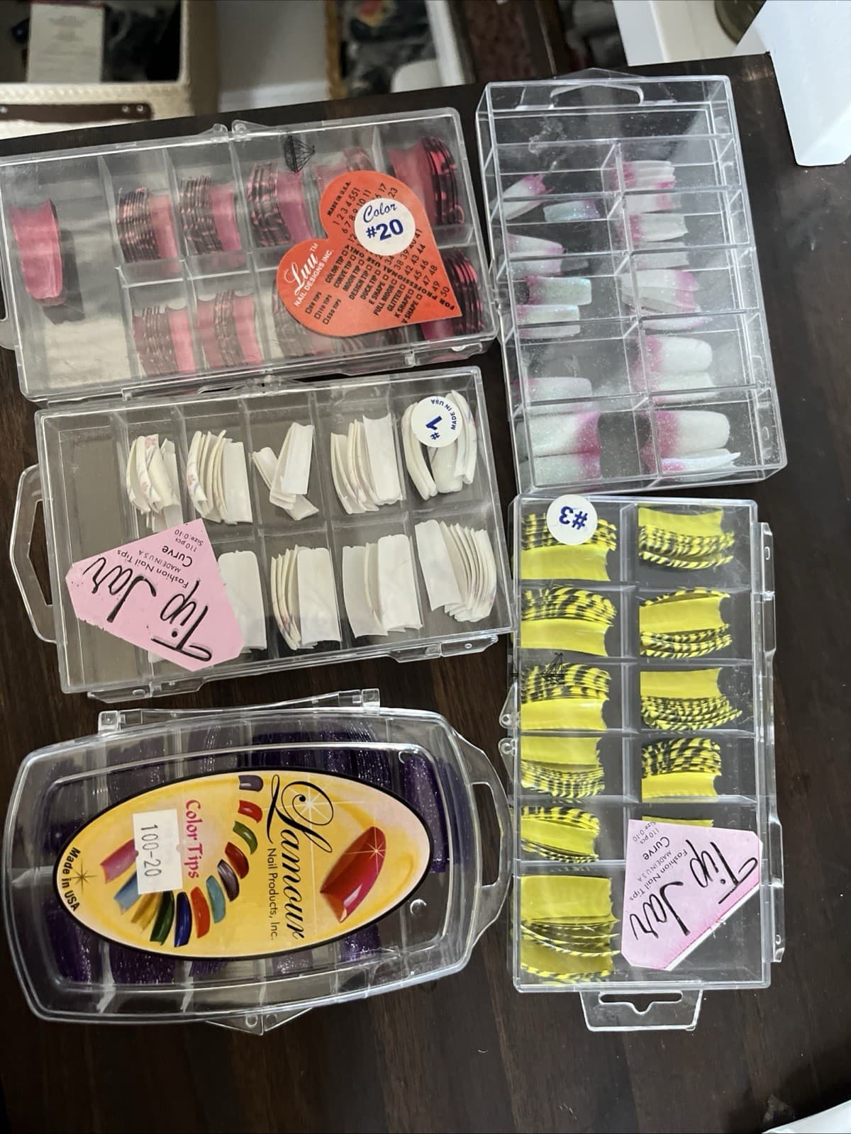 Lamour Nail Tips Lot If 5