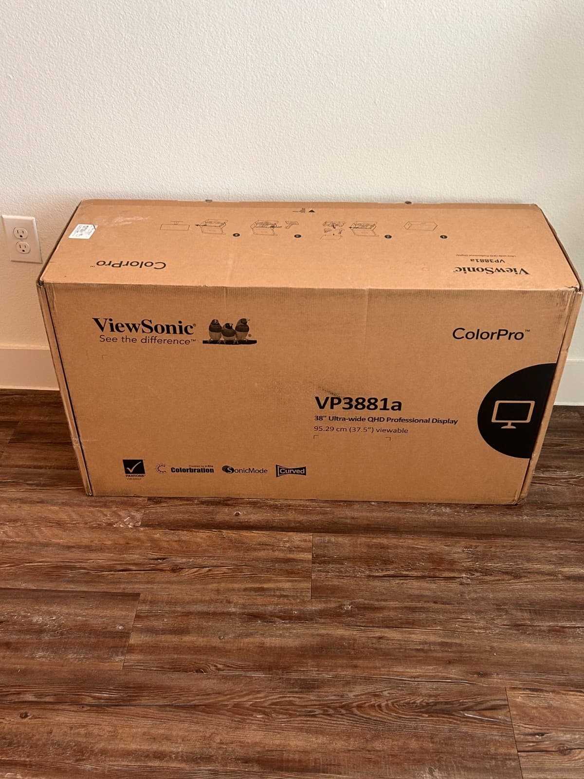 ViewSonic VP3881A 38" WQHD+IPS Curved Ultrawide Monitor *Brand New in Box* 3