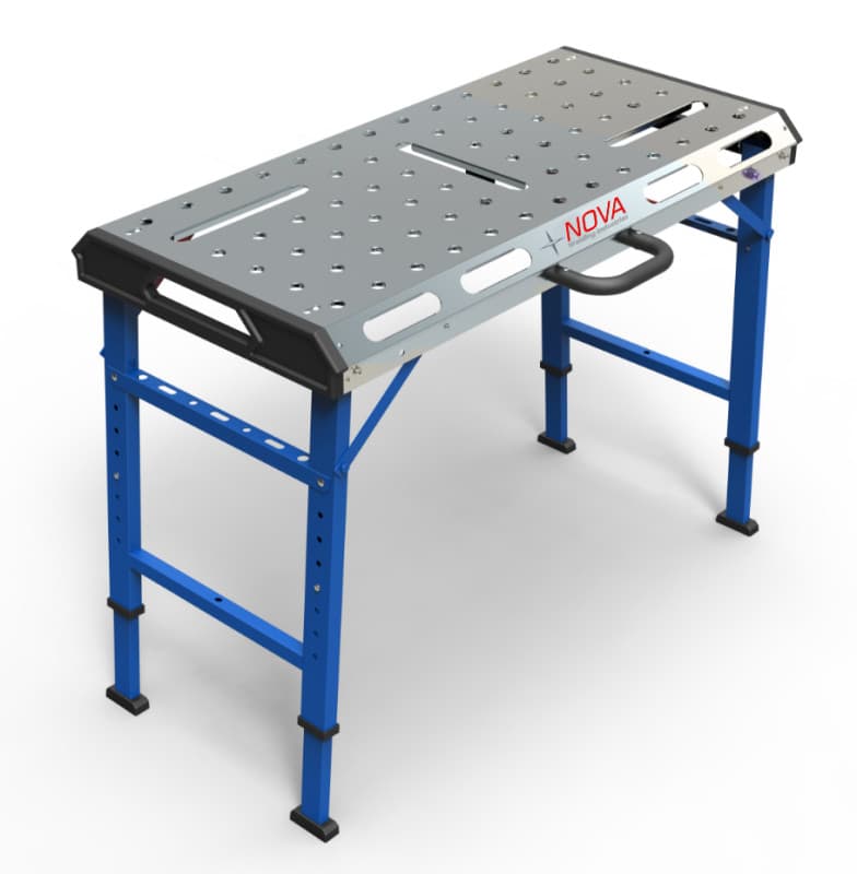 NOVA WELDING AND TOOL TABLE WITH FOLDING LEGS