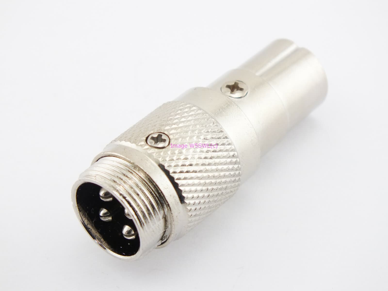 Workman C4P5DIN Mic Adapter Use 4-Pin Cobra Mic on 5-Pin DIN Realistic Radio 2