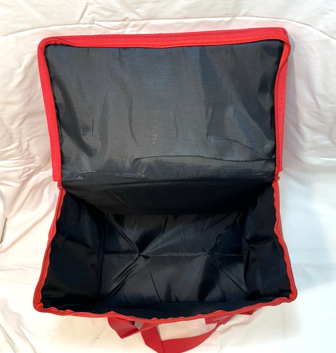 Lot of 2 ~ DOORDASH ~ 14x14x9 ~ HD Thicker Insulated Delivery Bag / Tote ~ 6