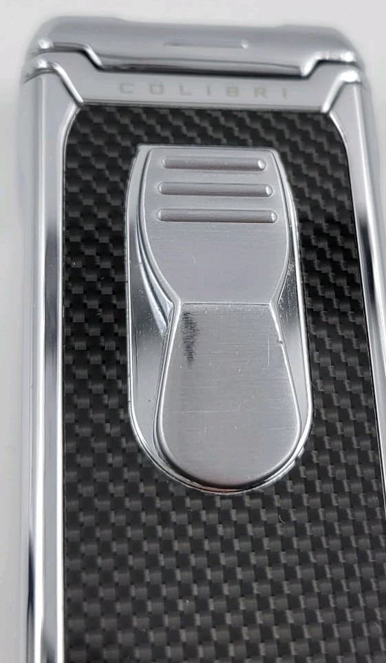 Colibri Lighter Quantum SST Wind-Resistant System Torch Flame Silver QTR-5000 3