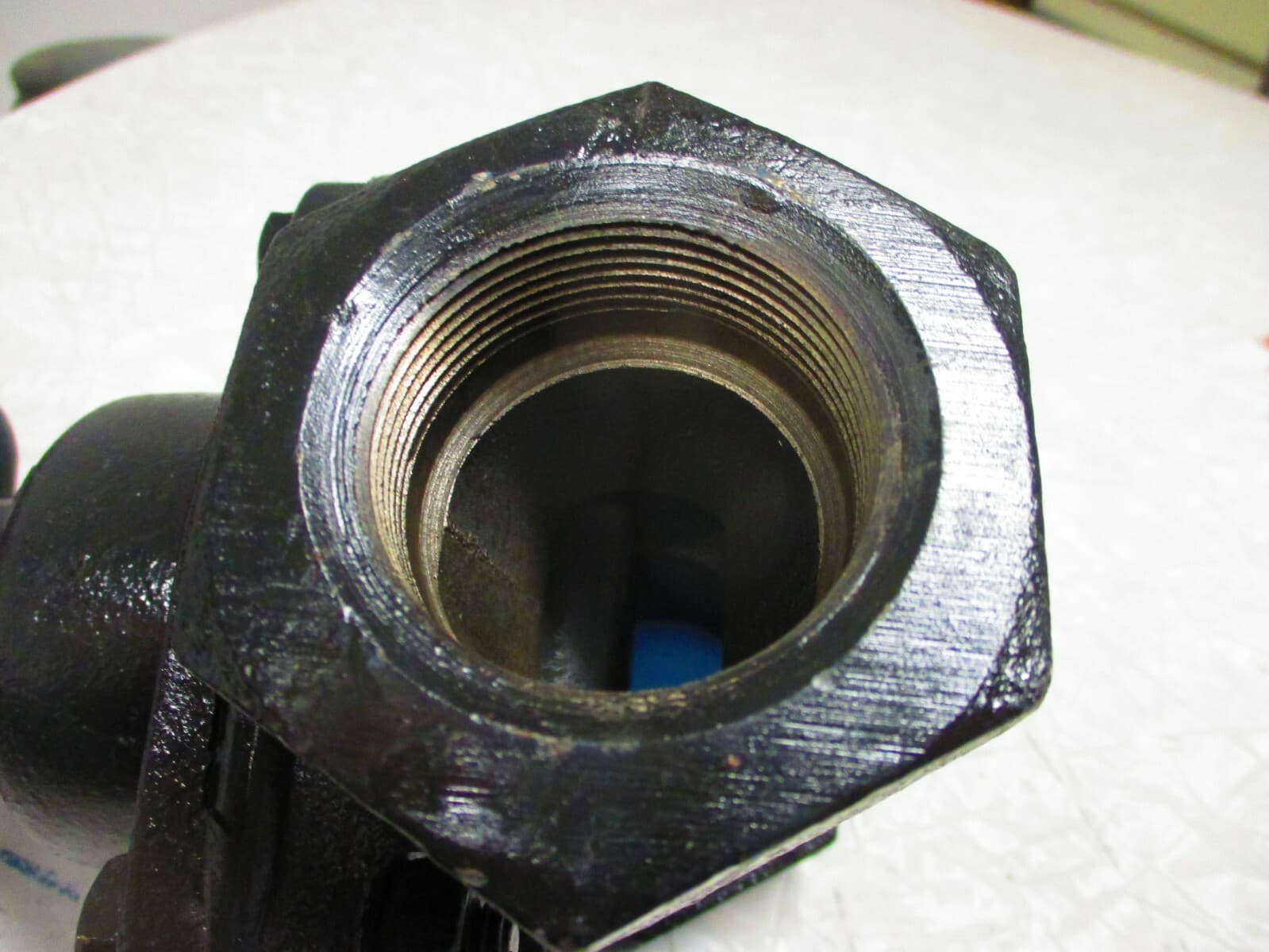 S&S DIA-PLUG Valve | 1-1/4" FNPT Thread Ends | Iron Body | Hand Wheel Op | 22-01 6