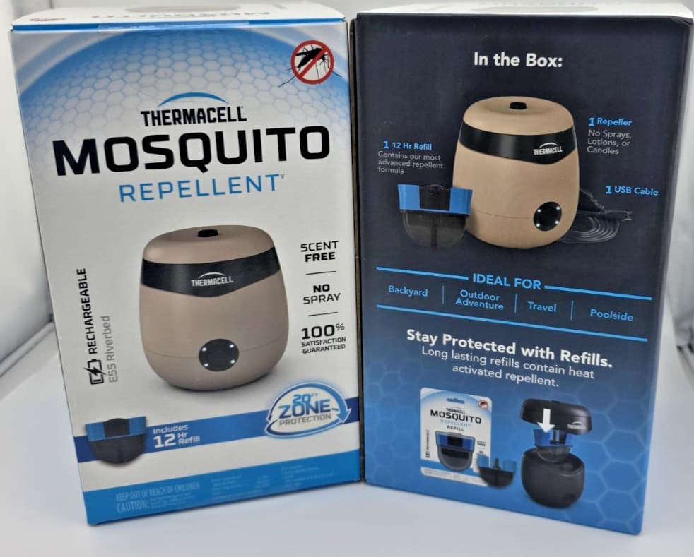 2 of Thermacell Mosquito Repellent e55 Recharge with 12 Hr Refill 20FT Range 2
