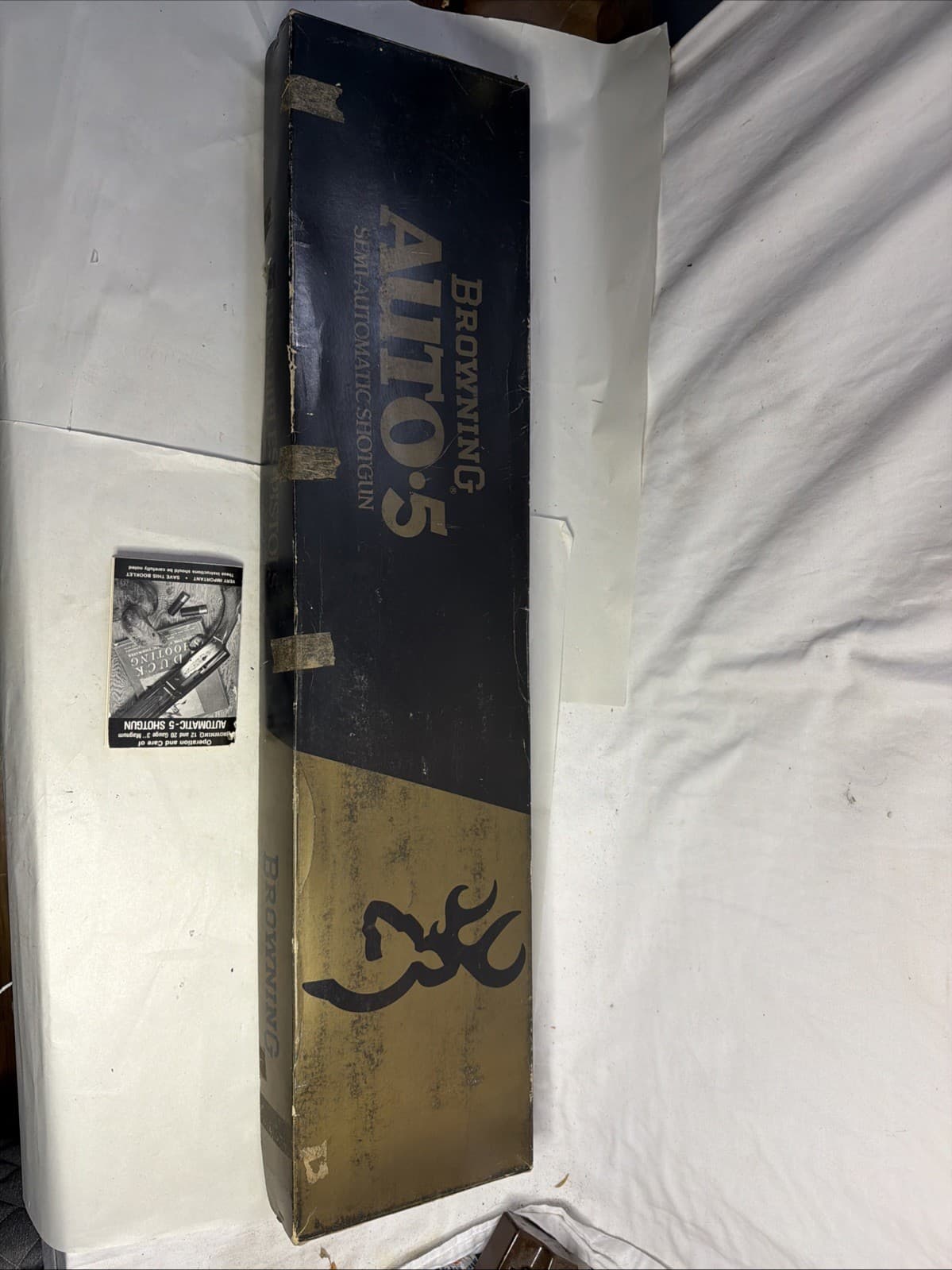 Browning auto 5 shotgun Box And Operation Booklet Only