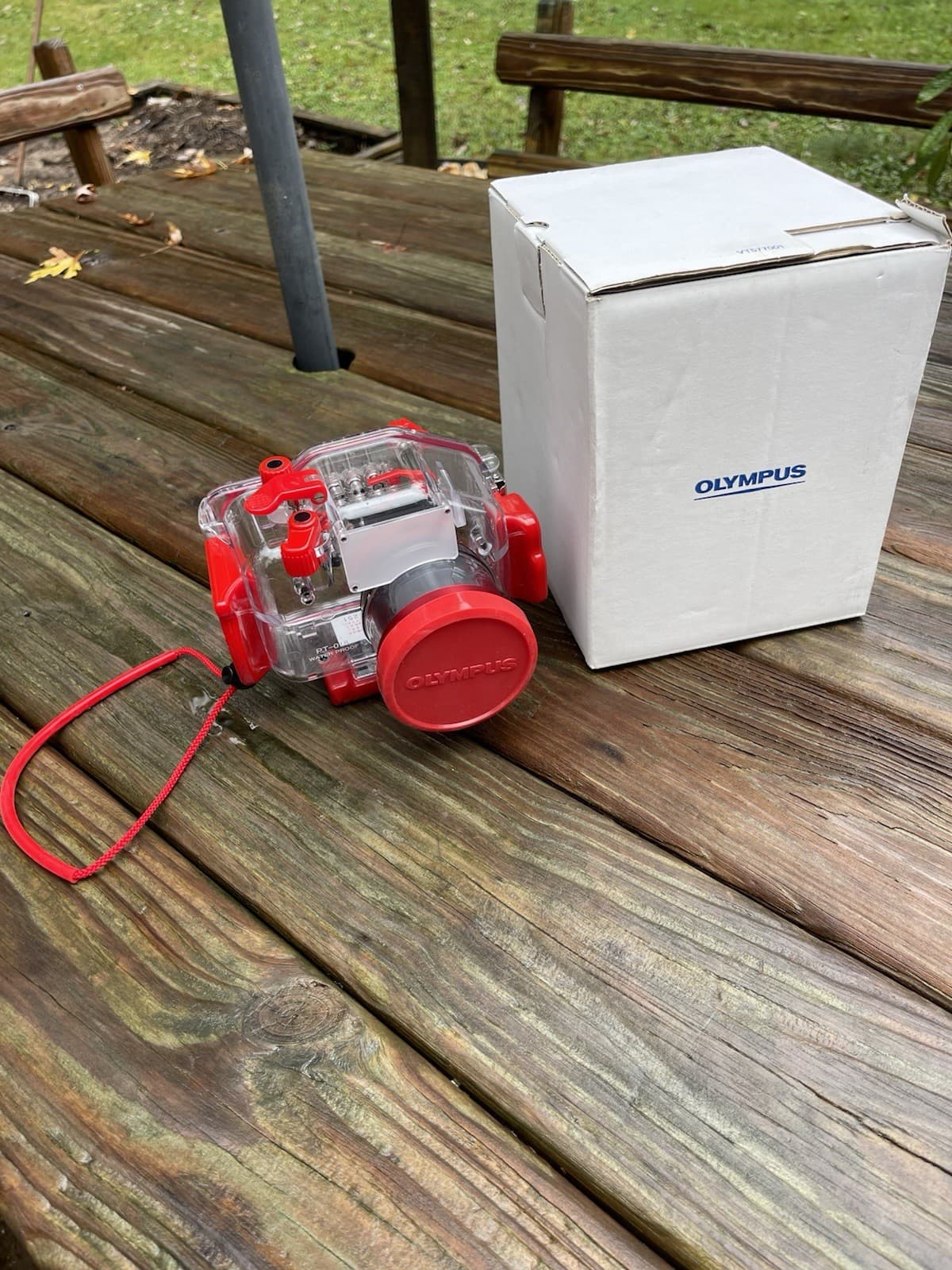 Olympus PT-018 Waterproof Underwater Case - For C740, C750 Cameras New!