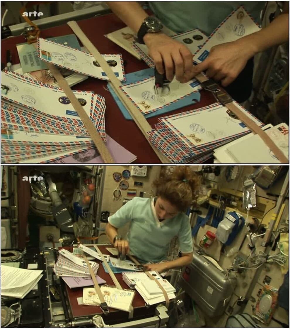 Roscosmos Flown Space Cover Signed Soyuz MS-11 MS-09 Crew ISS Expedition 56-57 2