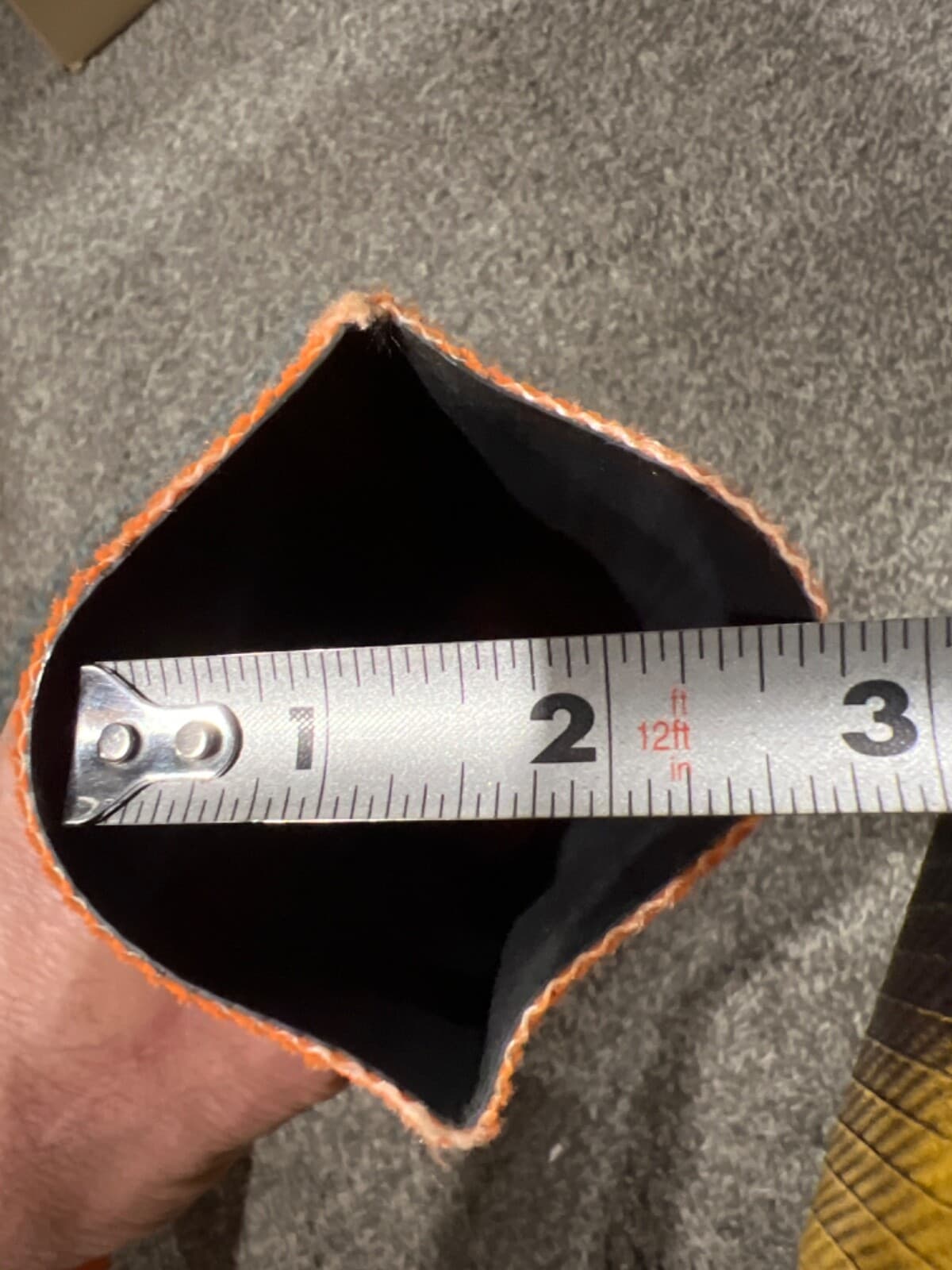  4 1/4" wide Fire hose for boat docks, abrasion protection etc. 10’ length 5