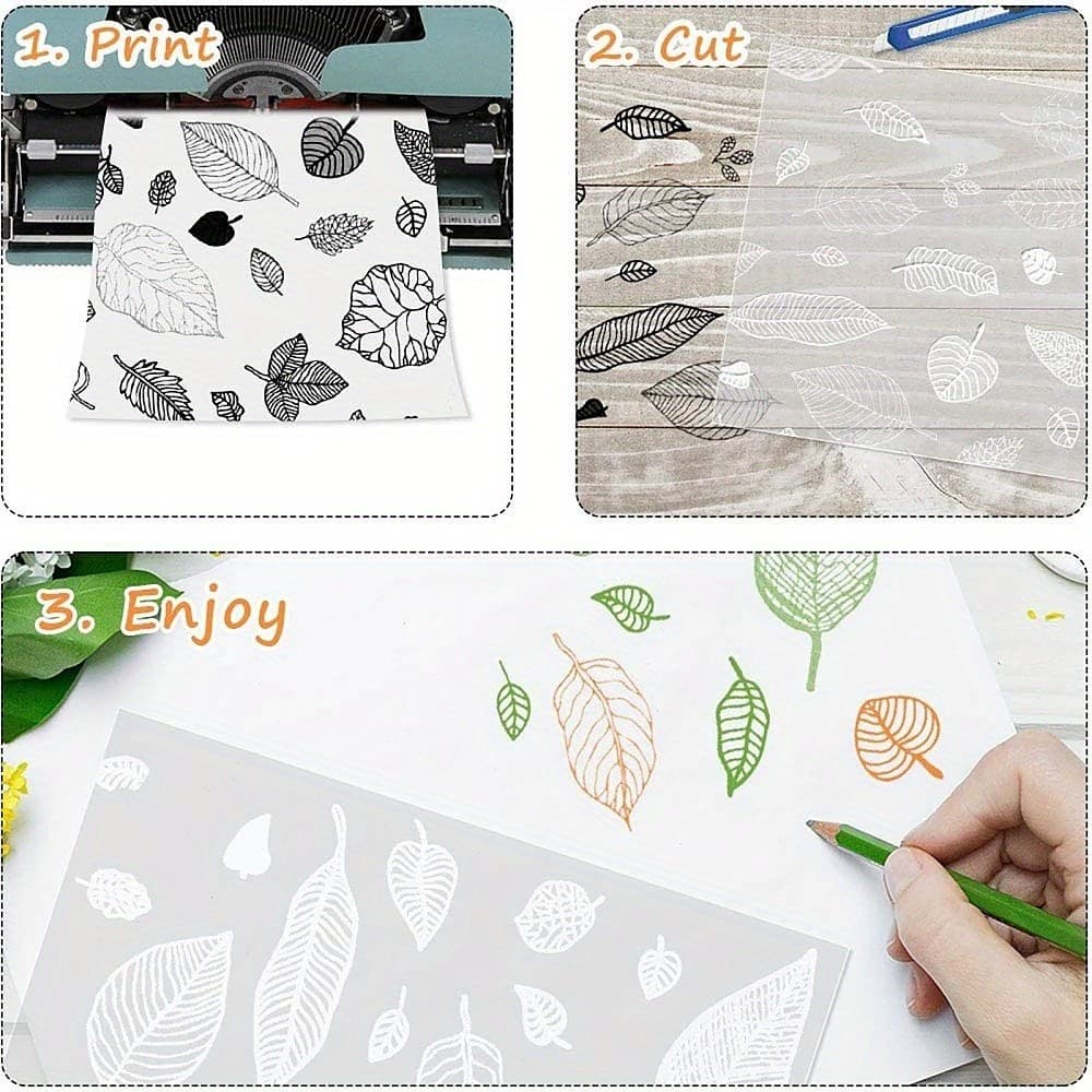 1set PVC Transparent High Temperature Resistance Protective Film Single Side 5