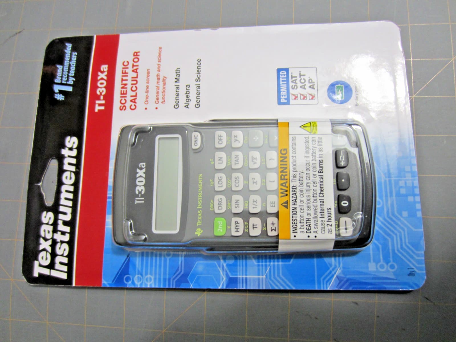Texas Instruments TI-30Xa Scientific Calculator Brand New Sealed SAT ACT AP 2