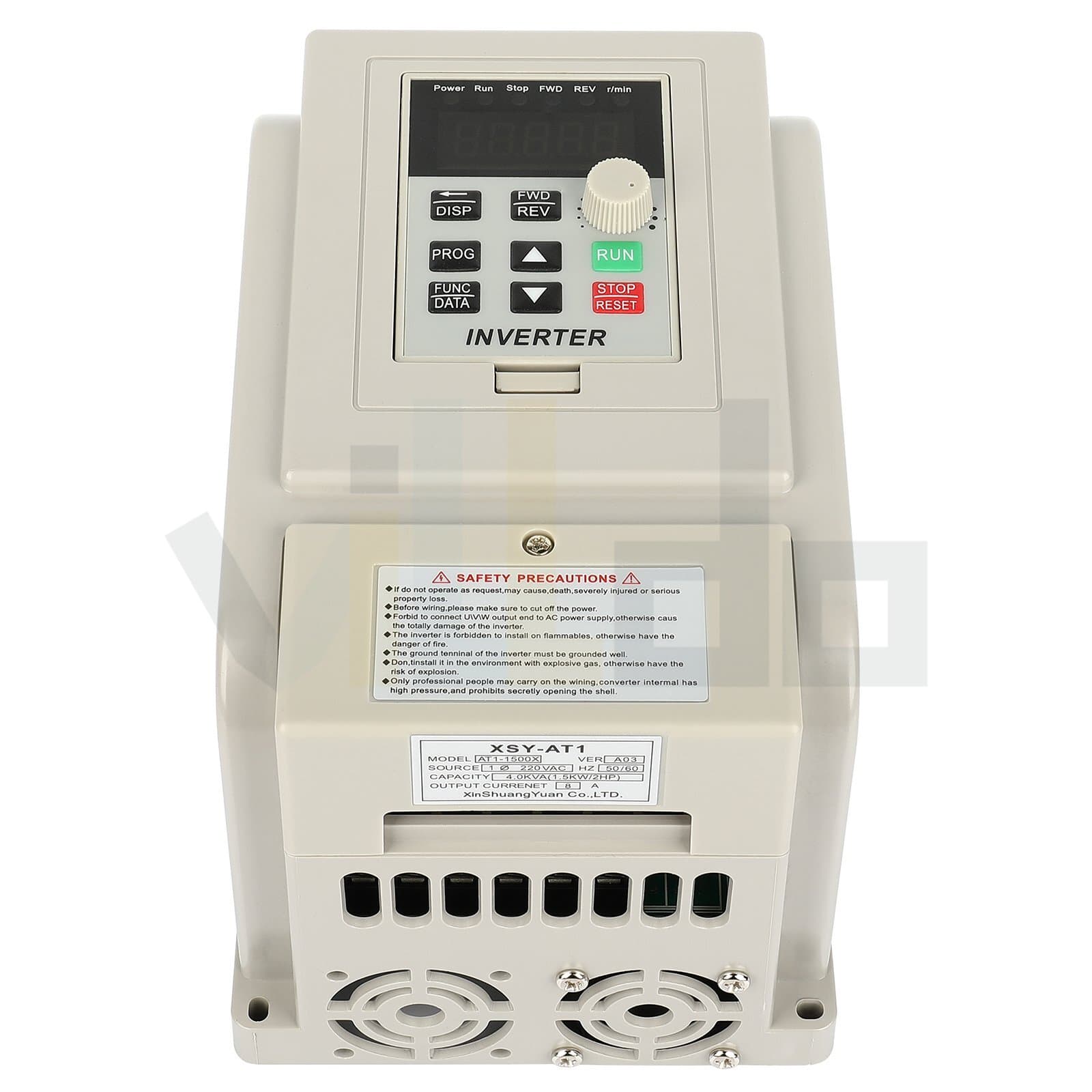 2HP 220V 1.5KW Variable Frequency Drive Inverter VFD Single to 3 Phase Output 3