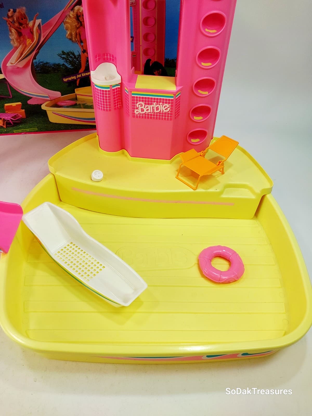 Vintage Barbie Wet N Wild Water Park Playset Original Box Complete Set 1989 2