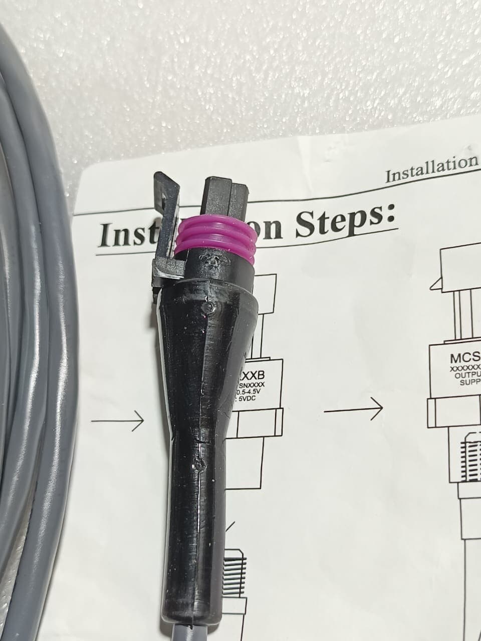 MICRO CONTROL SYSTEM MCS-500C-20M PRESSURE SENSOR NEW 6