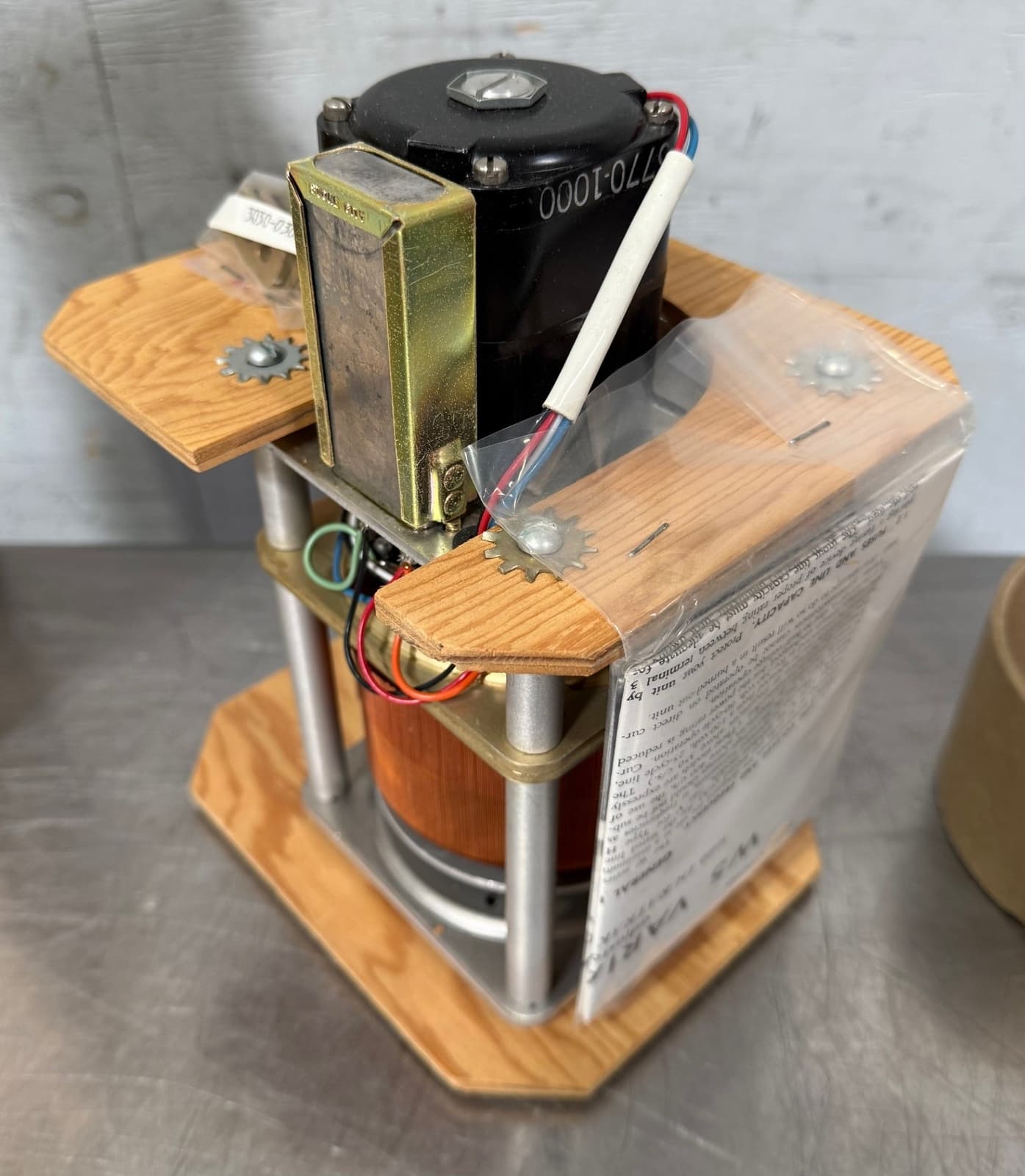 C198799 General Radio GenRad W5HBB VARIAC Servo Variable Autotransformer 240V 2A 6