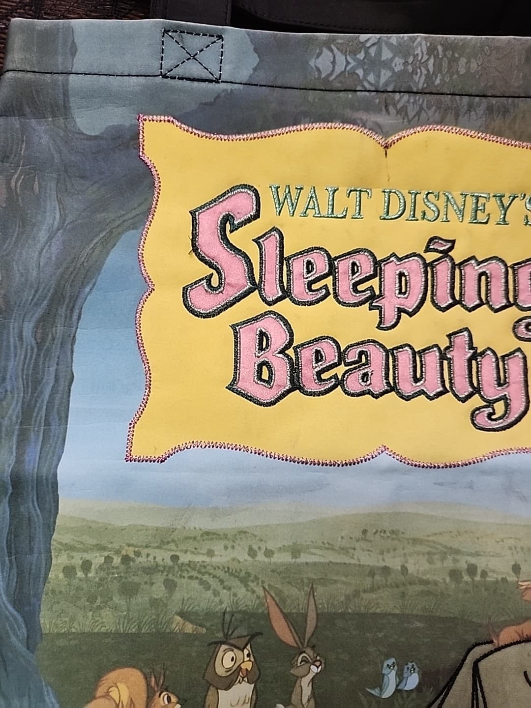 Sleeping Beauty Disney Tote Bag Lightly Used  3