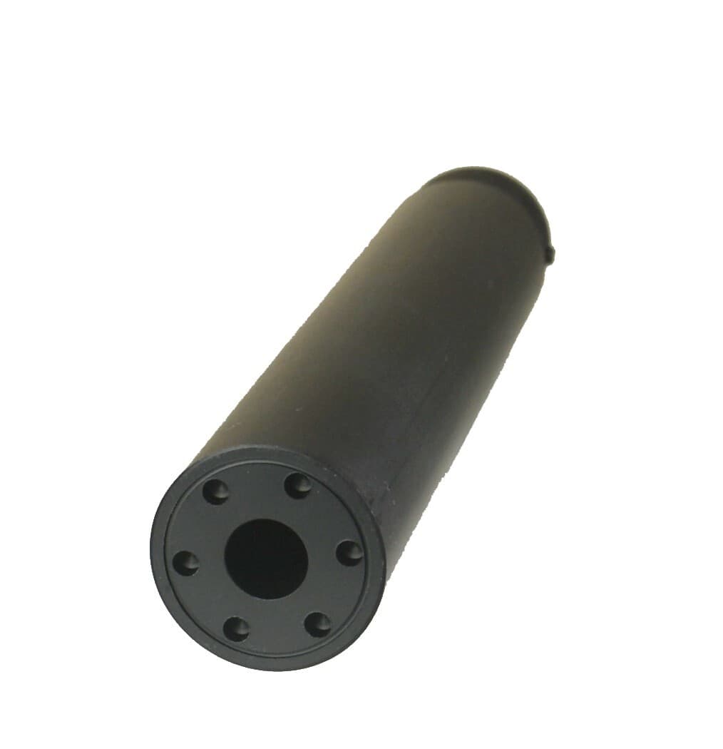 7.1 Inch .223 .22LR 5.7x28 Linear Muzzle Brake 1/2X28 TPI Barrel Extension Tube 3