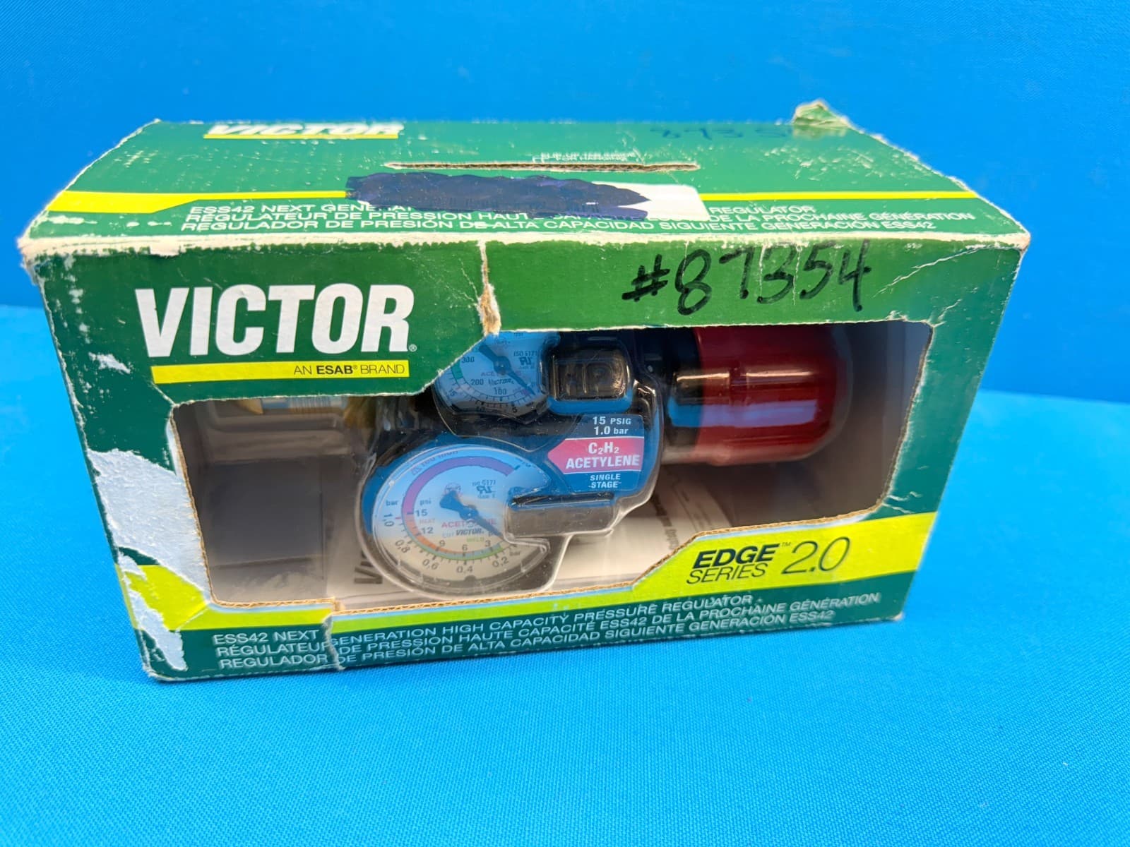 Victor Edge Series 2.0 ESS42 Acetylene Regulator ESS42-15-510