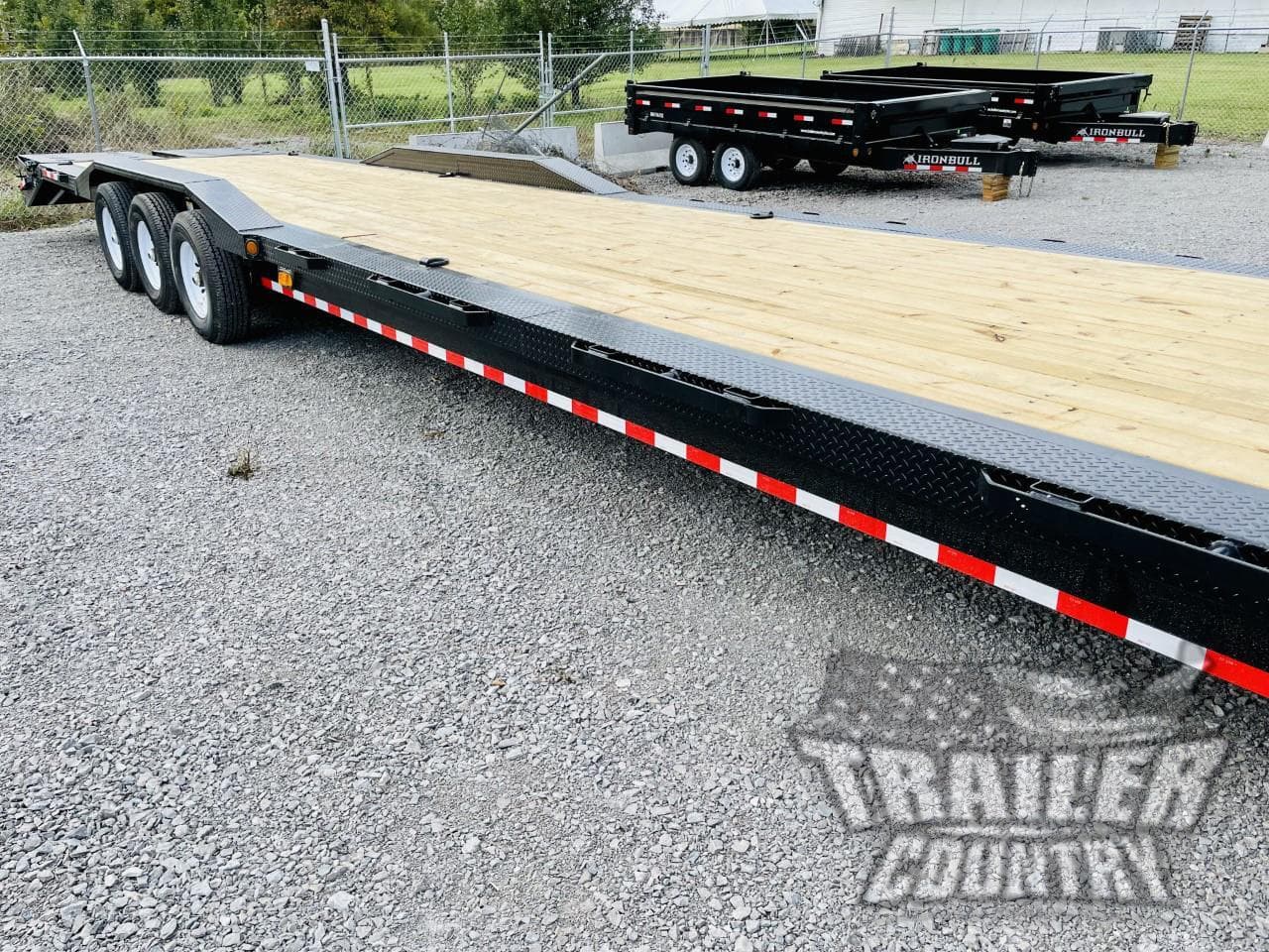 NEW 2025 8.5 X 44 21k Gooseneck HOT SHOT Low Pro Heavy Equipment Trailer Hauler 6
