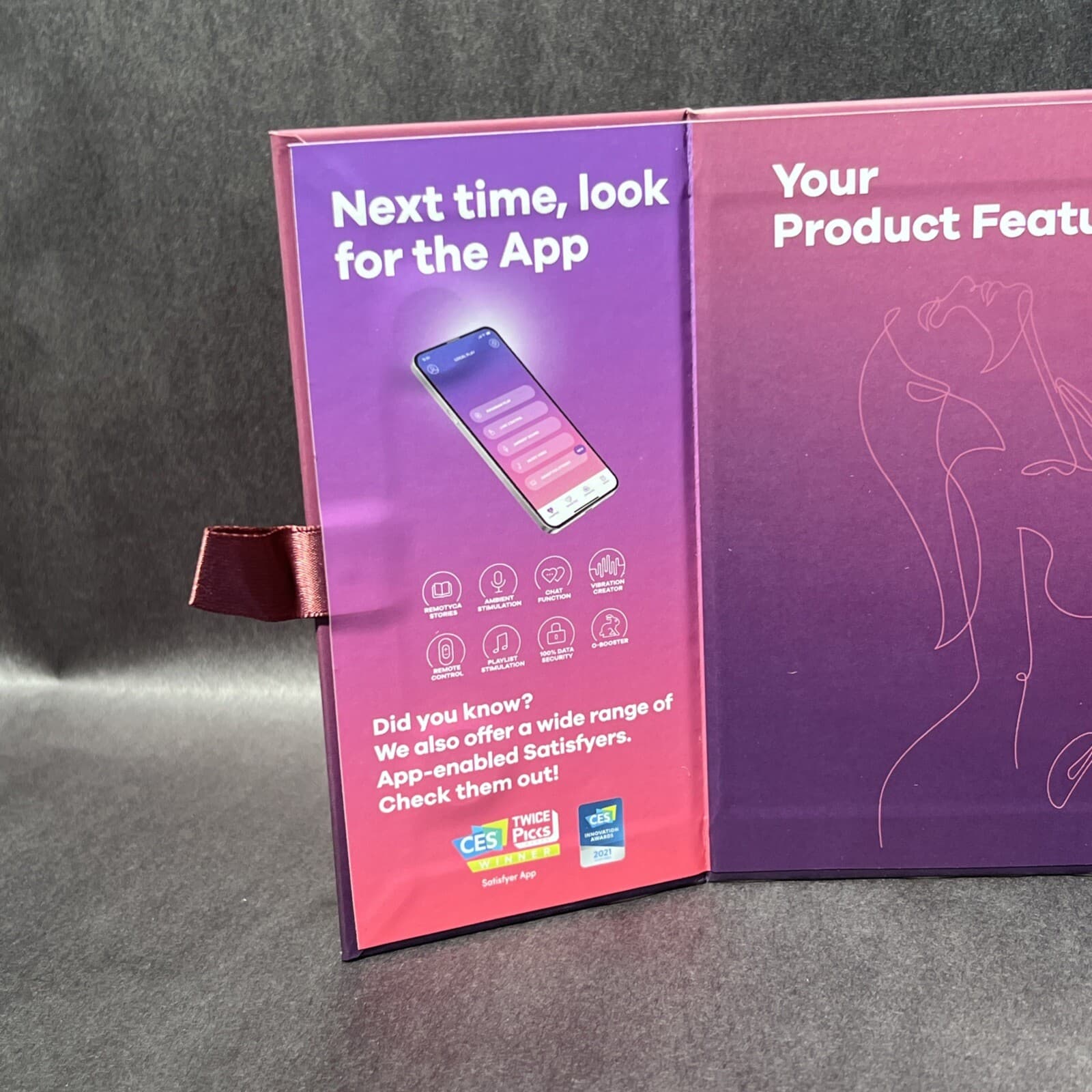 Satisfyer Cloud Dancer,  Double Air Pulse Technology! Full Silicone! New/Sealed 5