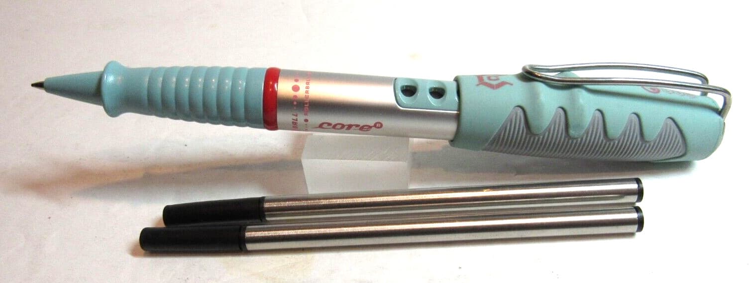 Rotring Core Lysium Rollerball Pen+2 xtra Refills+Gift Box-Made Germany 3