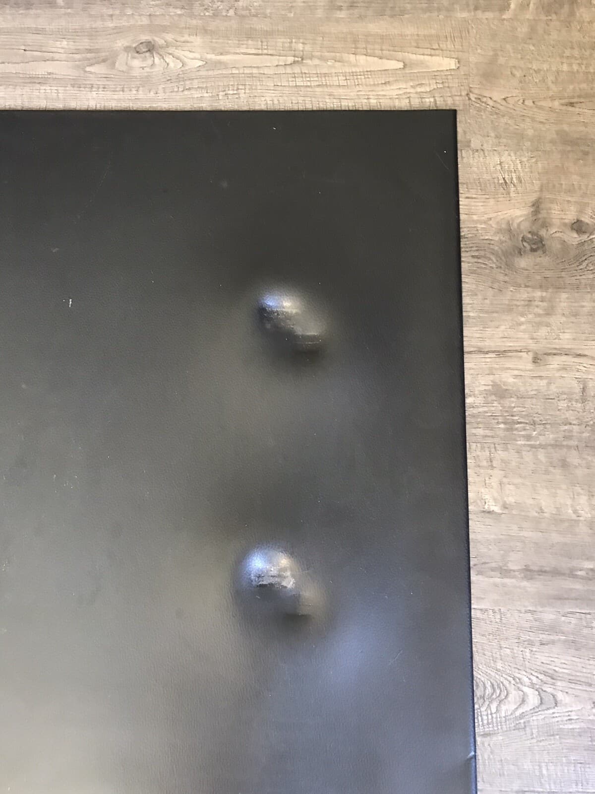 NORDICTRACK 15312 EXERCISE EQUIPMENT FLOOR MAT, 3' x 6' x 4mm, BLACK, Used 6