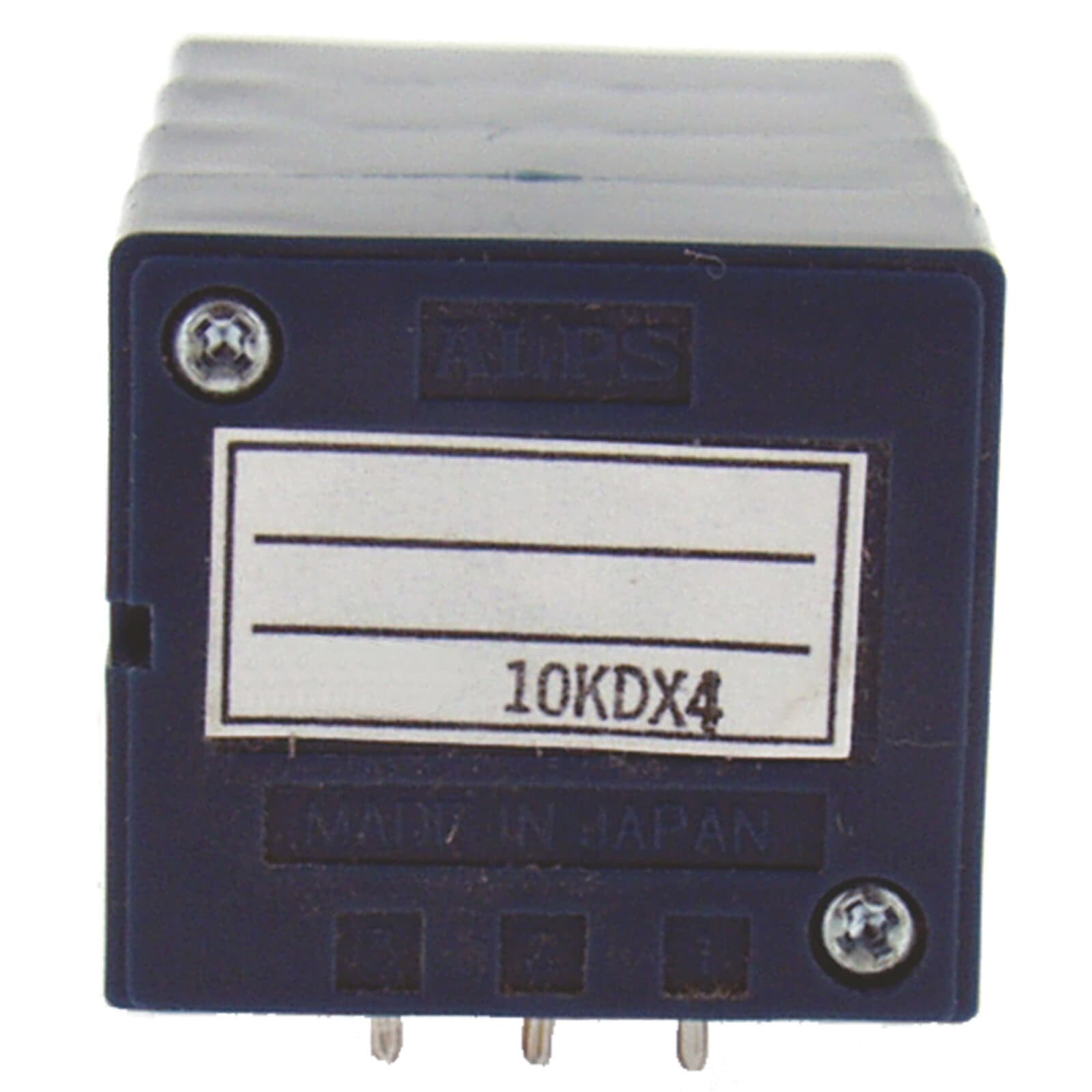 ALPS 10K quad-unit 4-gang Potentiometer log volume audio taper pot  RK27 RK27114 2