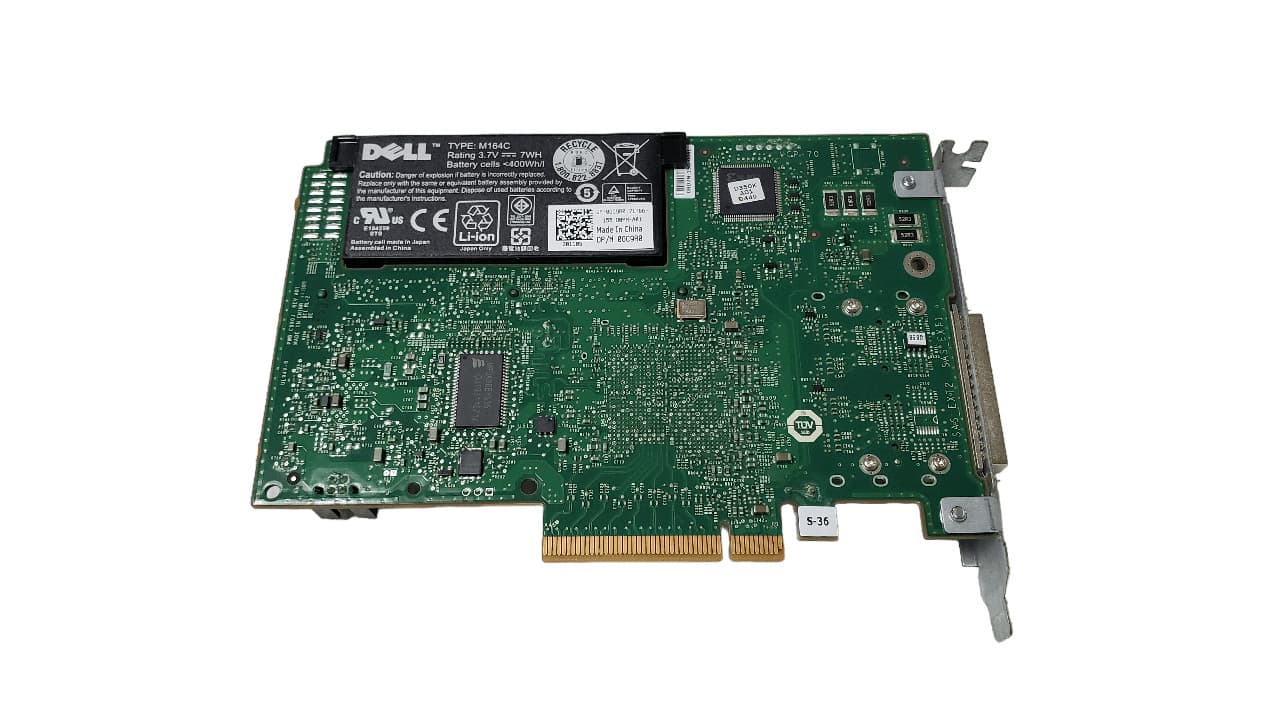 Dell D90PG Perc H800 SAS Raid Controller with 1Gb Cache VVGYD 3