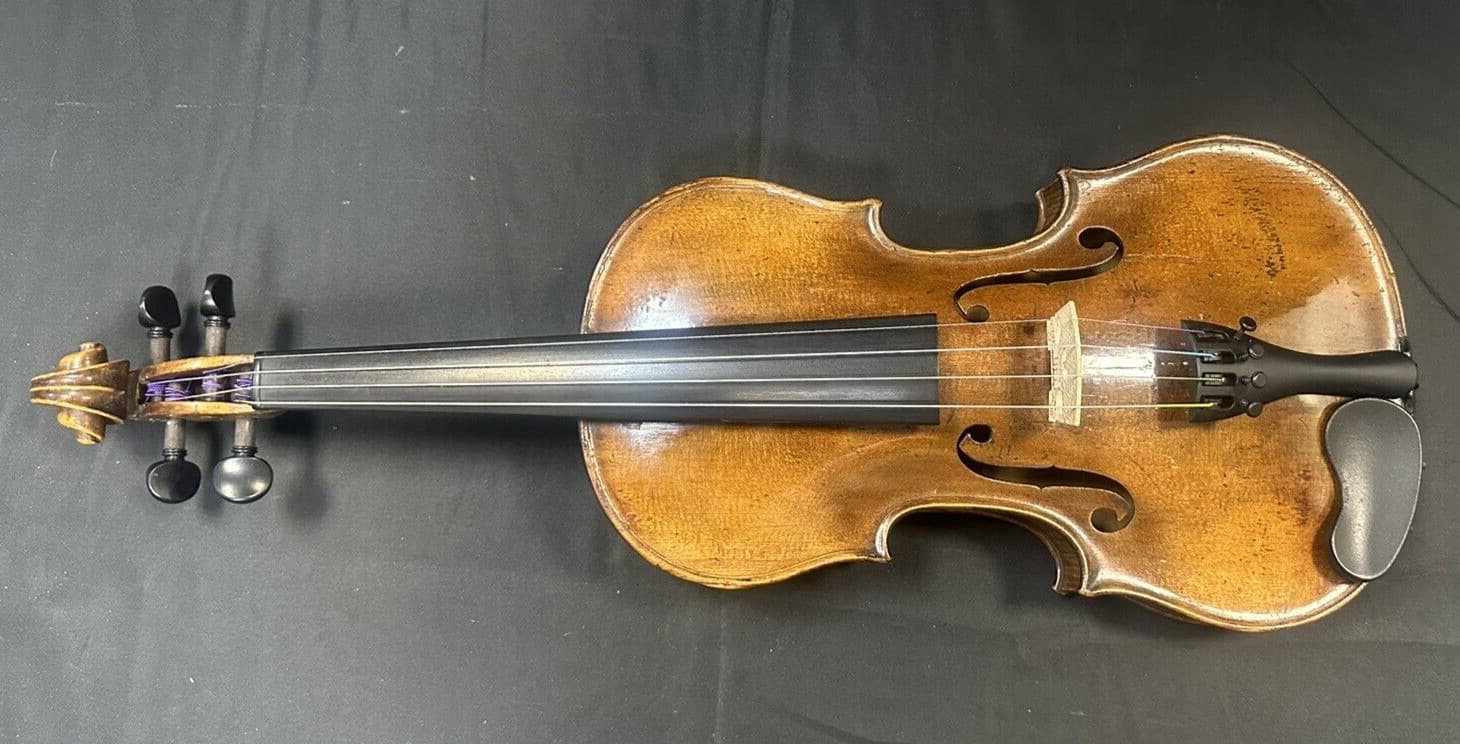 Antique German Antonio Stradivarius 4/4 Violin Copy -Fully Restored- Late 1800s 6