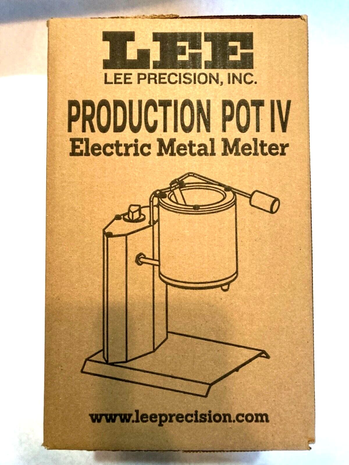 Lee 90009 Production Pot 10 Pound Lead Furnace 110 Volt