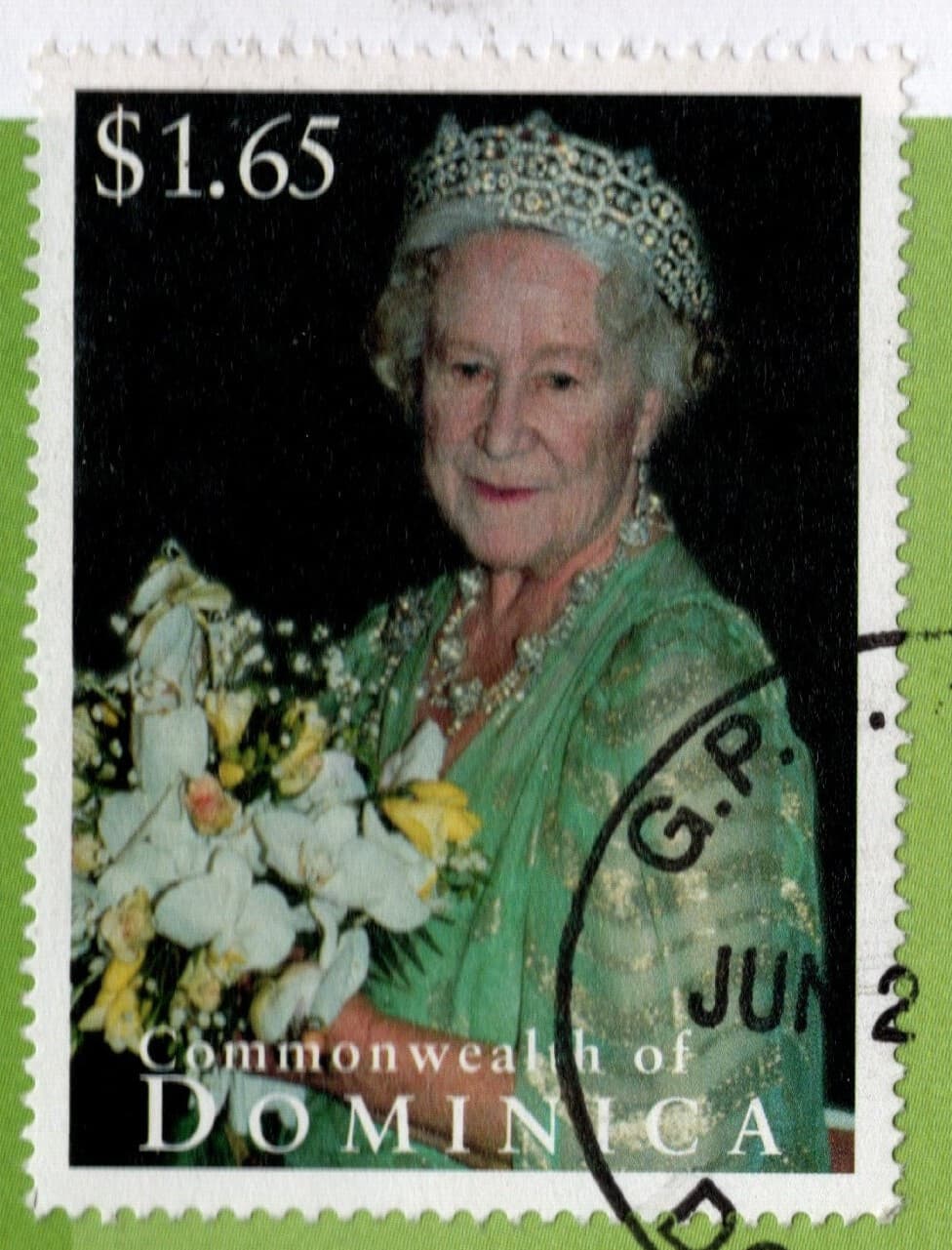 DOMINICA 2003 HER MAJESTY QUEEN ELIZABETH THE QUEEN MOTHER COIN FIRST DAY COVER 4