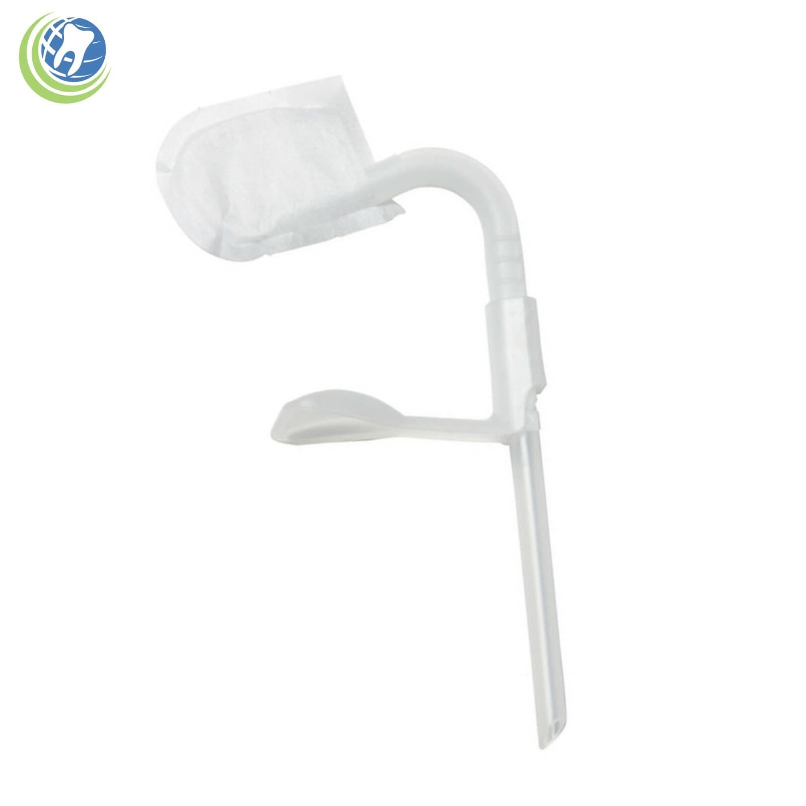 10 X Dental Disposable Lingua-Fix Saliva Dry Field Isolation Ejectors White 4