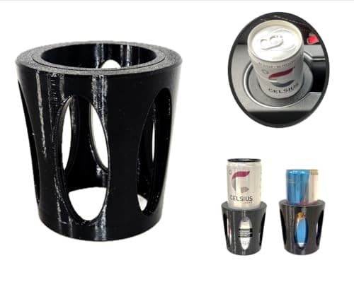 2 in 1 Slim Can Cup Holder Adapter Adjustable Fit 8.4 oz / 12 oz Cans Snug Fit  2