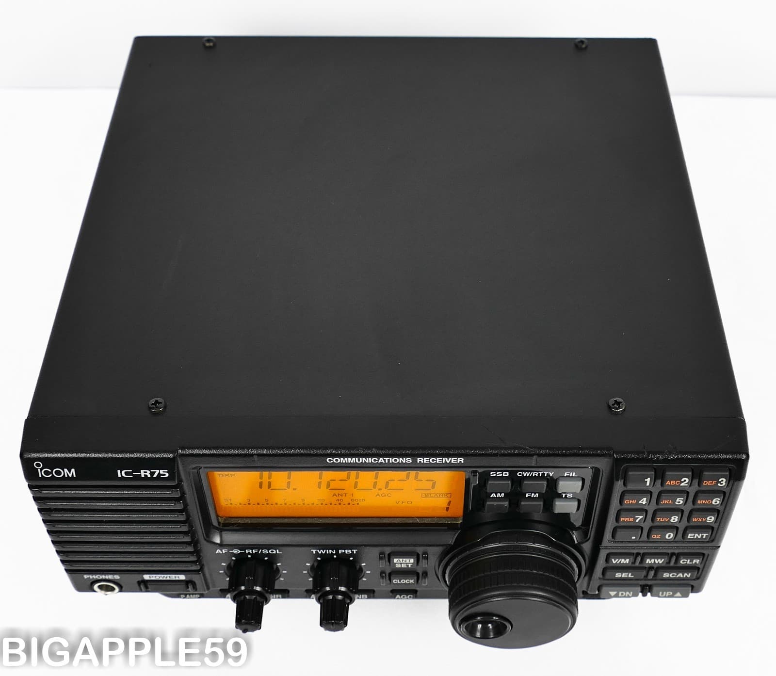 Icom IC-R75 Shortwave Amateur Radio Receiver w/ Sync Detector & UT-106 DSP Unit 6