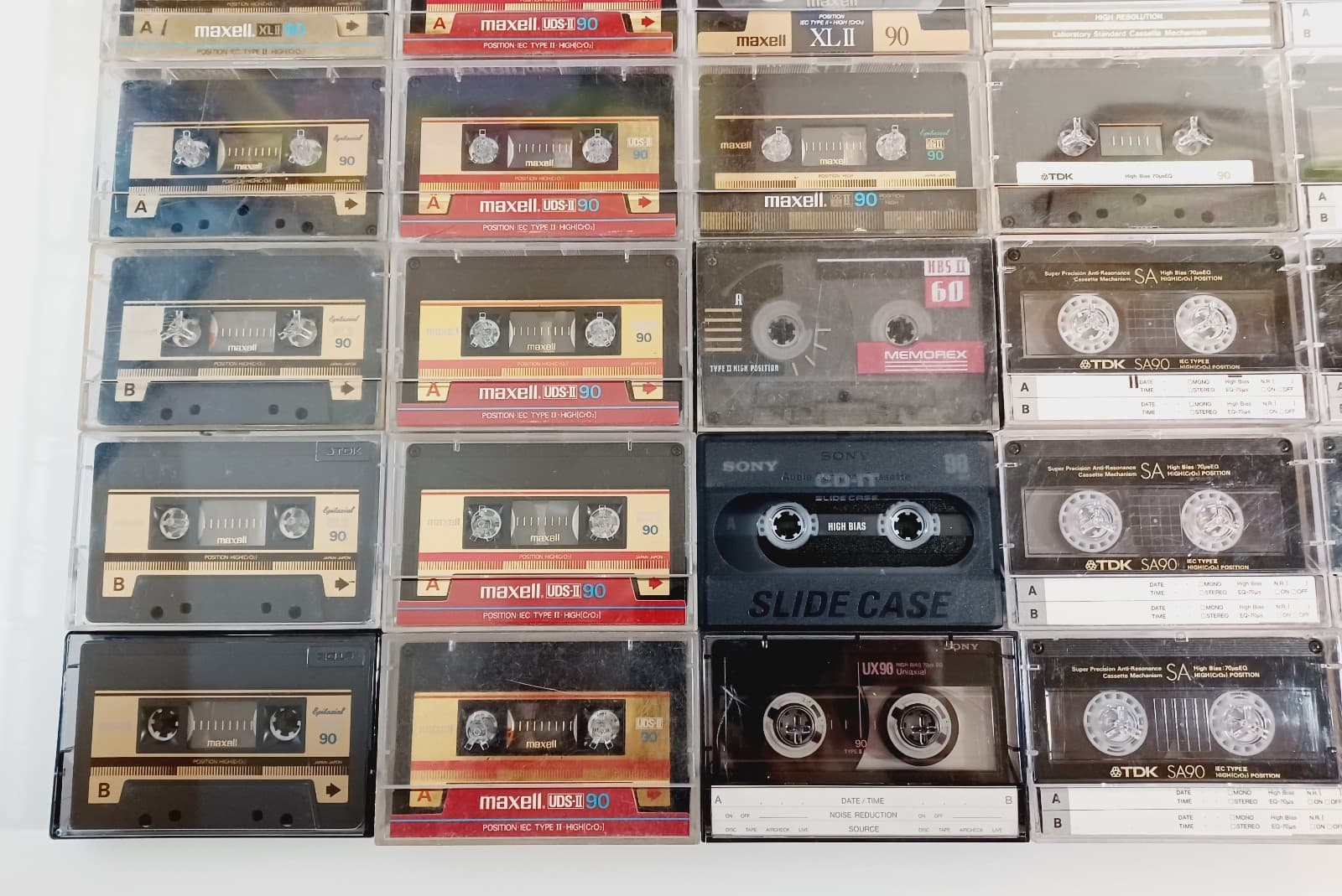 Used Type II High Bias Audio Cassette Tape Lot - UNTESTED AS IS PARTS REPAIR 4