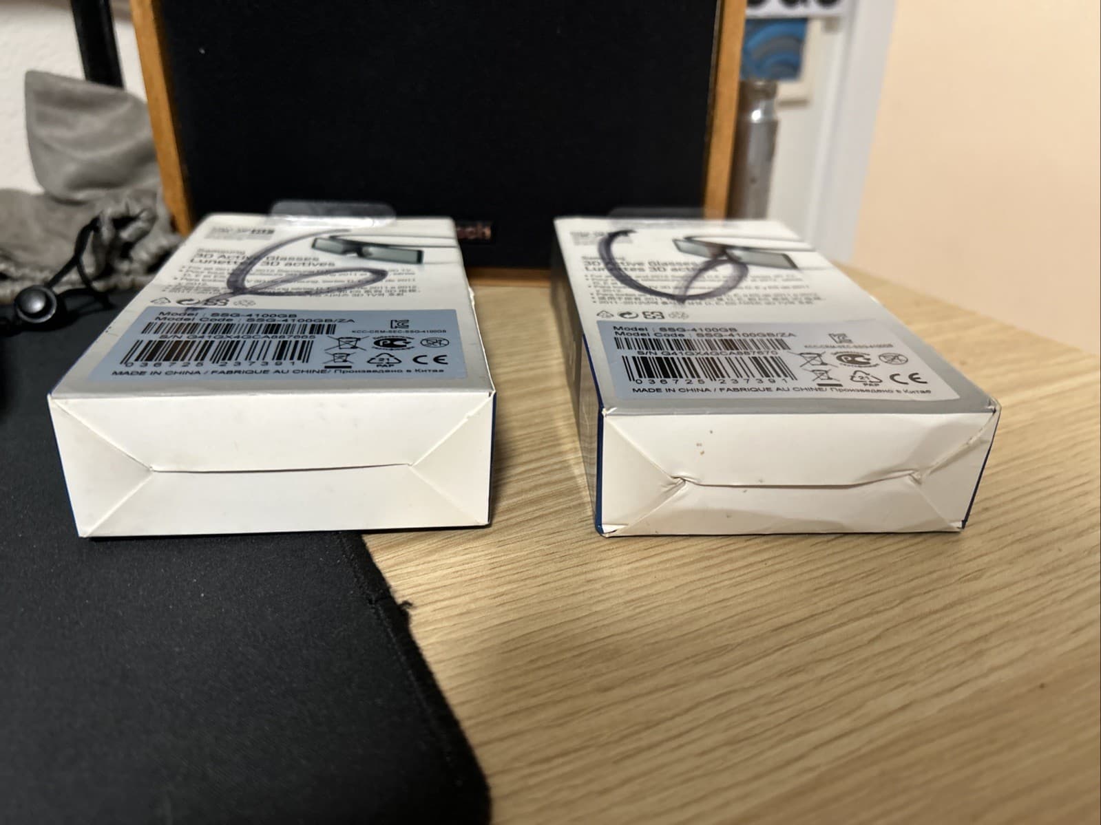 Two Samsung  Active 3D Glasses SSG-4100GB For Smart TV Factory NIB 4