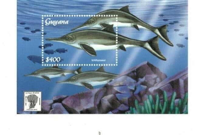 Guyana - 2001 - Dinosaurs - Souvenir Sheet - MNH