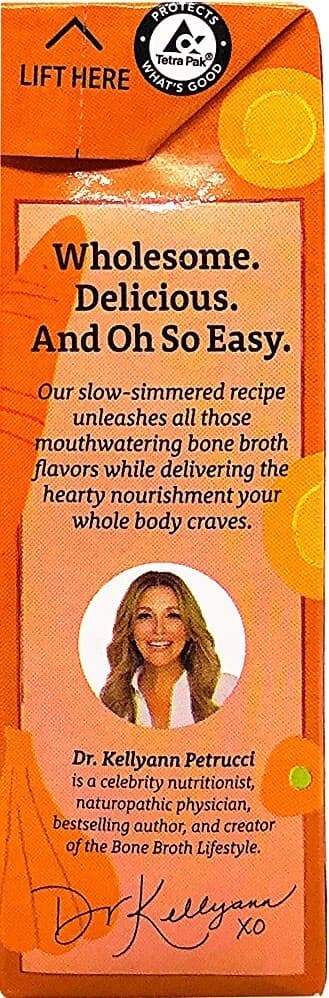 Dr. Kellyann Roasted Chicken Bone Broth - 15g protein - 16.9 oz 3