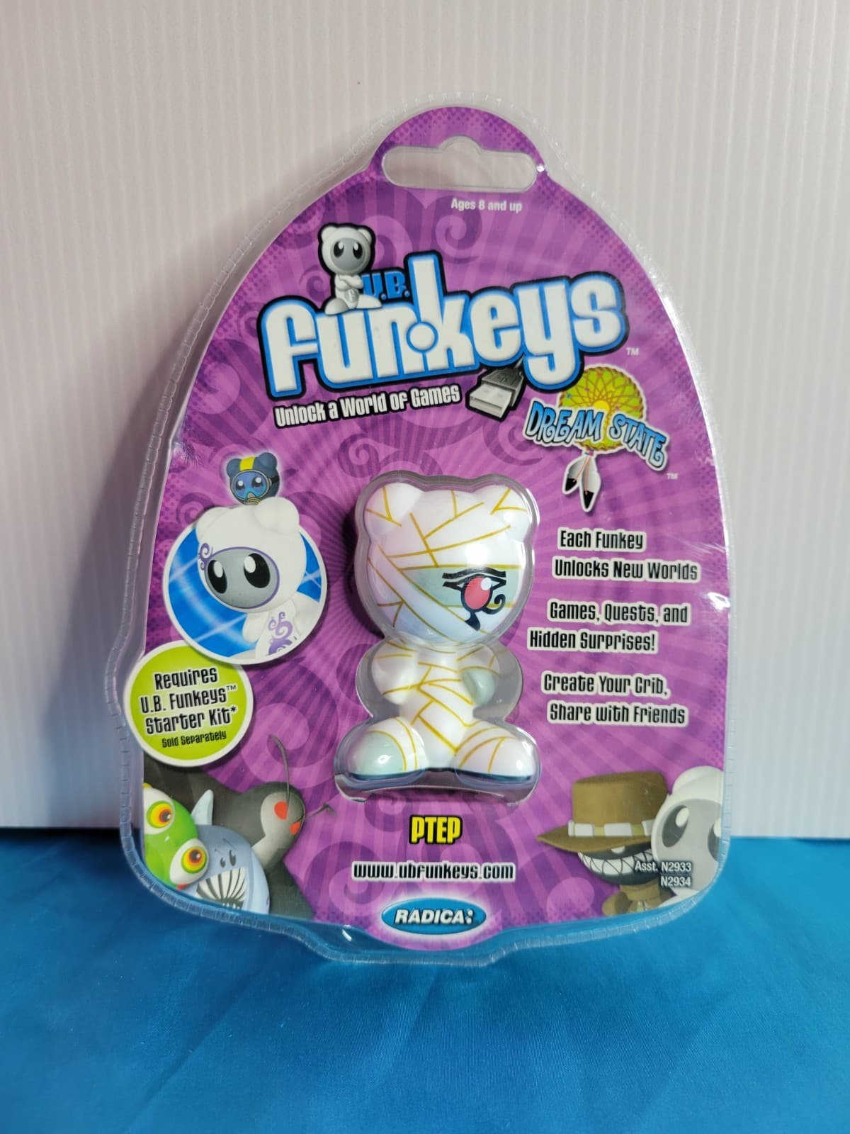 UB Funkeys Lot Of 2 Vlurp Ptep Factory Sealed Dream State Radica 2