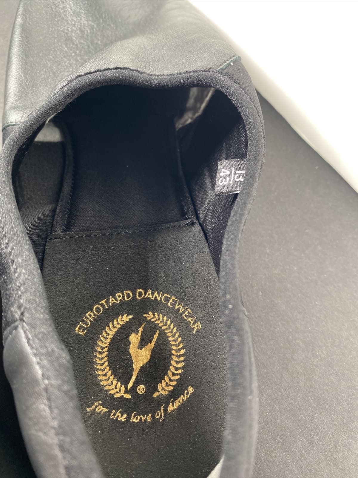 Slip On Jazz Shoes New In Box Eurotard Axle Slip On Dancewear Black Size 13 6